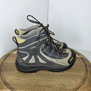 Asolo Women's FSN 70 GTX Hiking Trail Boots Size 6 Waterproof Outdoors Grey Tan